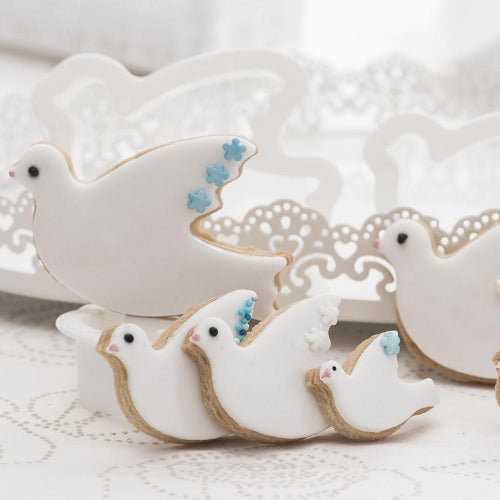 Doves Cookie Cutters, Set Of 3