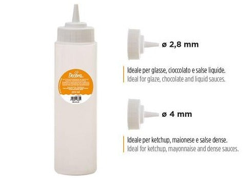Plastic Squeeze Bottle, 500ml