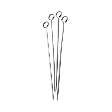 Metal Skewers, Set of 4, 25cm
