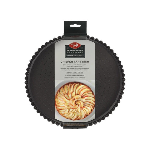 Tala Crisper Tart Tin With Perforated Holes, 23cm