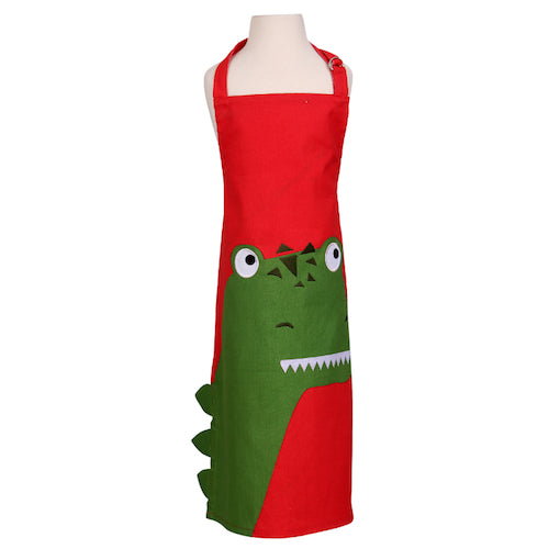 Children's Apron, Roar Red