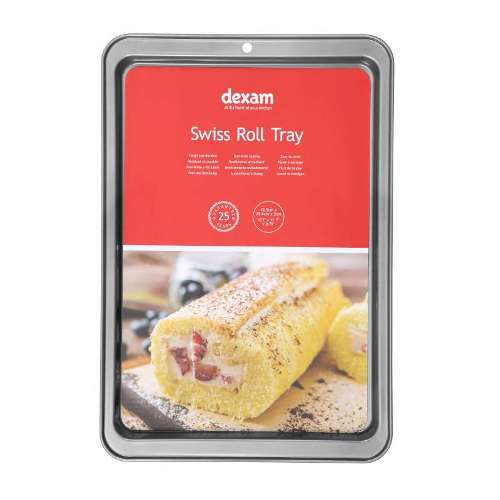 Dexam Non-Stick Baking/Swiss Roll Tray, 43cm x 30cm
