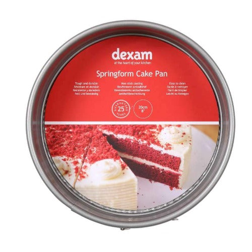 Dexam Non-stick Round Deep Springform Cake tin 18 cm x 9cm