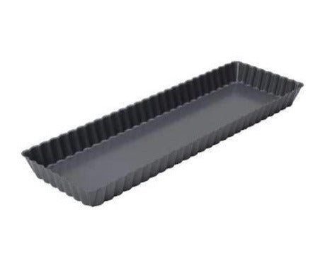 Dexam Non-Stick Rectangular Flan Tin, 35cm x 11cm