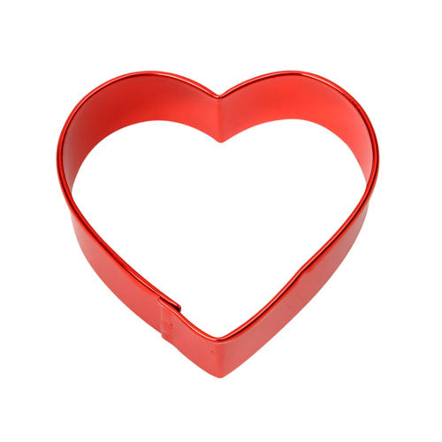 Red Heart Cookie Cutter, 7.5cm x 7cm