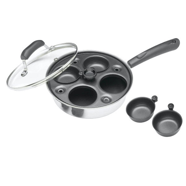 Kitchencraft Non-Stick 4 Hole Egg Poacher