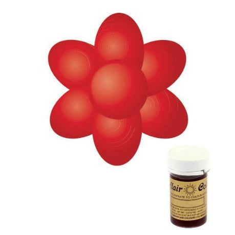 Sugarflair Paste Colour, 25g, Spectral Christmas Red