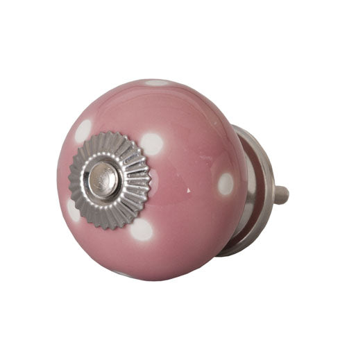 pink cabinet knob