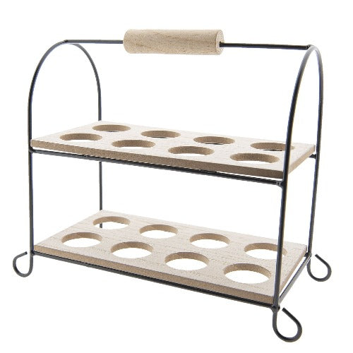 Two Tier Egg Storage Holder, 16 Hole