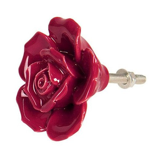 red rose door handle