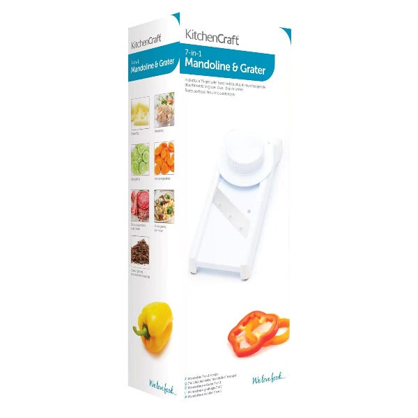 7 In 1 Mandoline & Grater Set