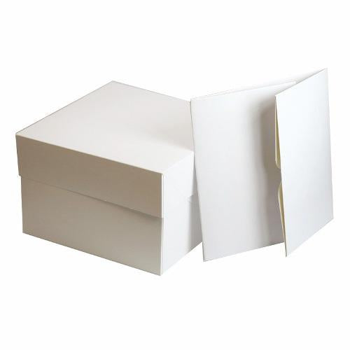 Square White Cake Box, 12"