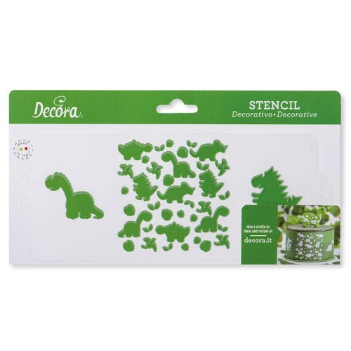 Decora Cake Stencil, Dinosaur
