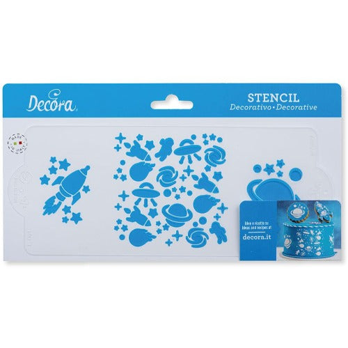 Decora Cake Stencil, Outer Space