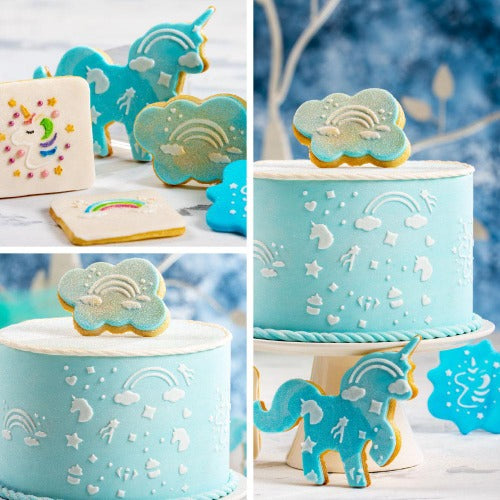 Decora Cake Stencil, Unicorn