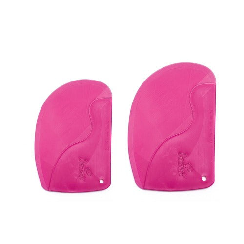 Plastic Dough Scraper, Set Of 2 (D037)