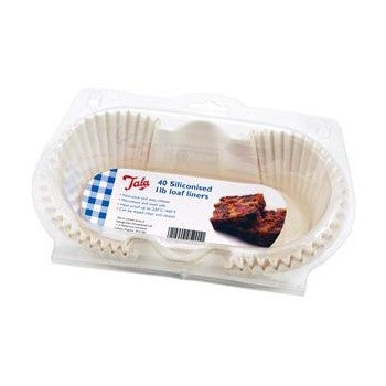 Tala Loaf Tin Liners, 40 Liners, 1lb