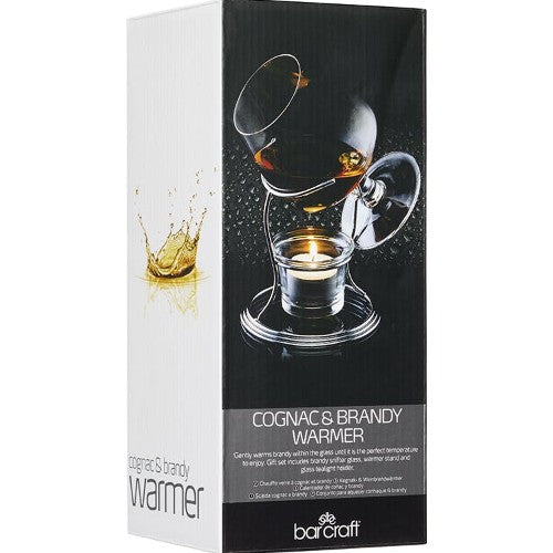 BarCraft Brandy & Cognac Warmer Gift Set
