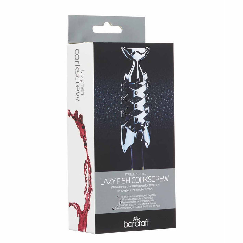 Bar Craft Lazy Fish Corkscrew (K008)