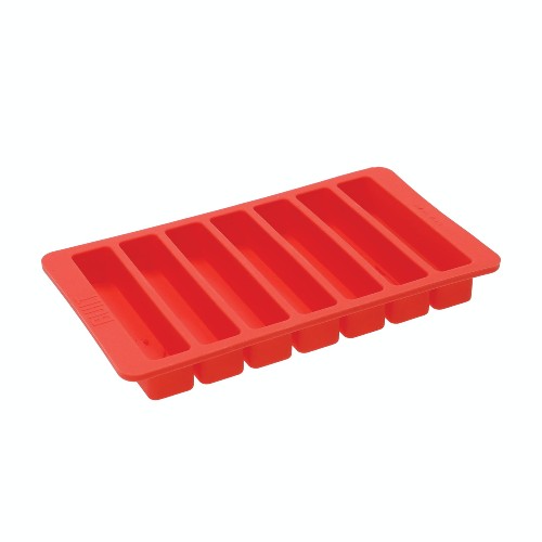 Built Water Bottle Ice Cube Tray, Red