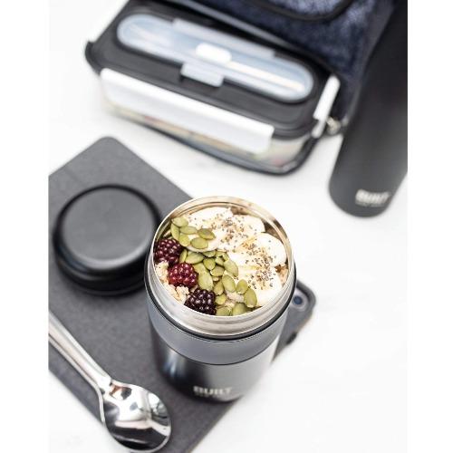 BUILT PERFECT SEAL DOUBLE WALL VACUUM  THERMOS FOOD FLASK