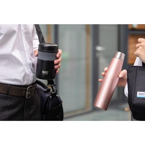 BUILT PERFECT SEAL DOUBLE WALL VACUUM  THERMOS FOOD FLASK