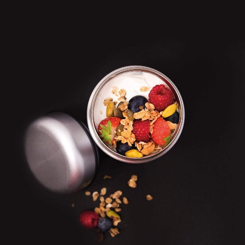 BUILT DOUBLE WALL INSULATED THERMOS FOOD FLASK