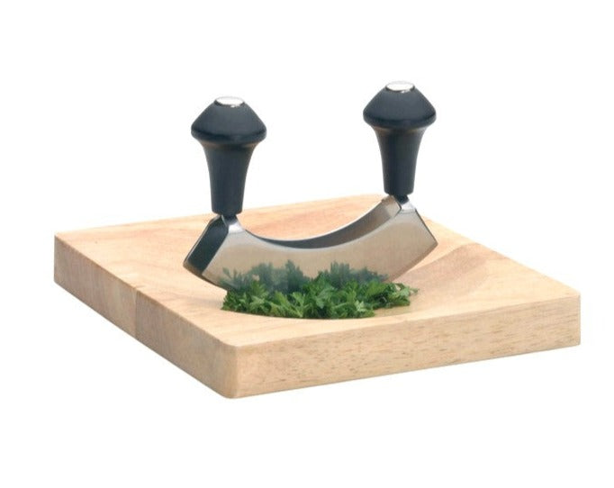 Stainless Steel Hachoir & Herb Cutter Set (k62r)