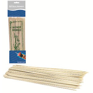 Bamboo Skewers, 20cm, Pack of 100
