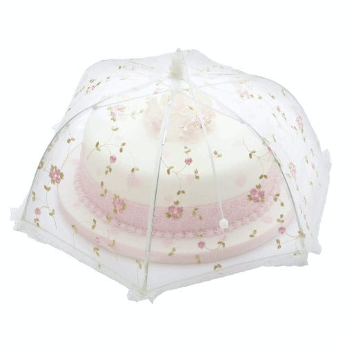 Vintage Rose Umbrella Cake Cover, 35cm (klr9)