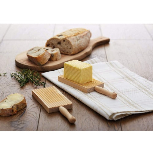 Traditional Wood Butter & Gnocchi Paddles, Set Of 2