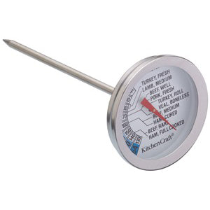 Kitchencraft Stainless Steel Meat Thermometer