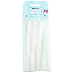 Kitchencraft Cake Pop Sticks, Pack of 50, 15cm (k41d)