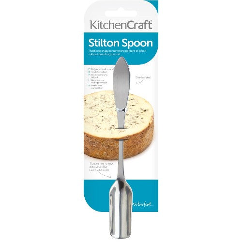 KitchenCraft Stainless Steel Stilton Spoon