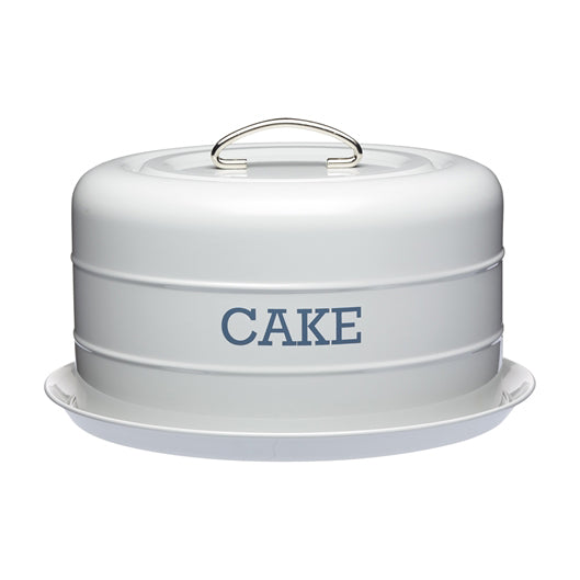 Living Nostalgia Domed Cake Tin, French Grey