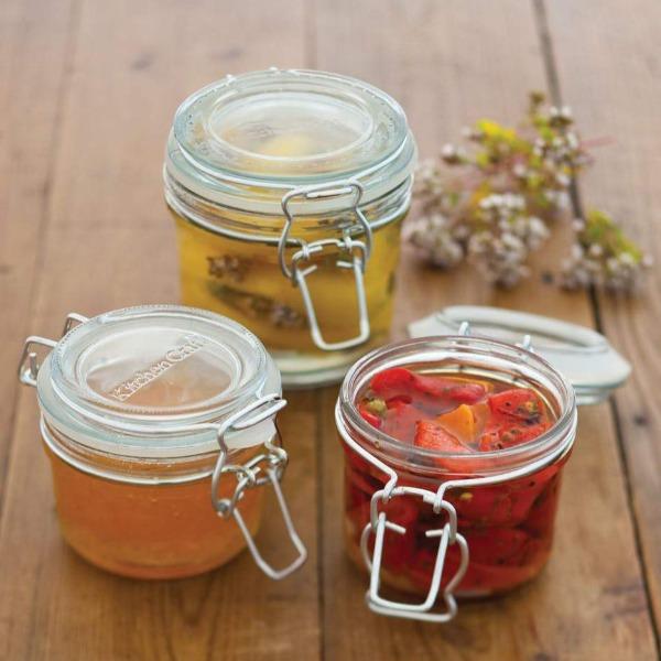 Glass Clip Top Preserving Terrine Jar, 200ml