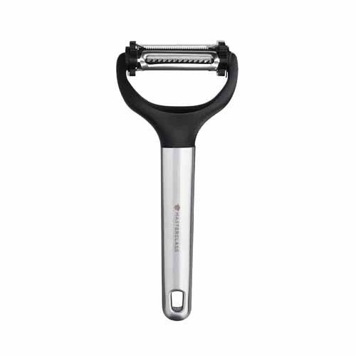 MasterClass Stainless Steel Three-in-One Peeler