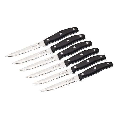 Masterclass Deluxe 6 Piece Steak Knife Set (K72G)