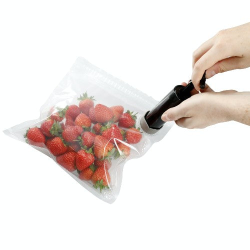 Food Vacuum Sealer with 4 Reusable Food Bags, 24cm