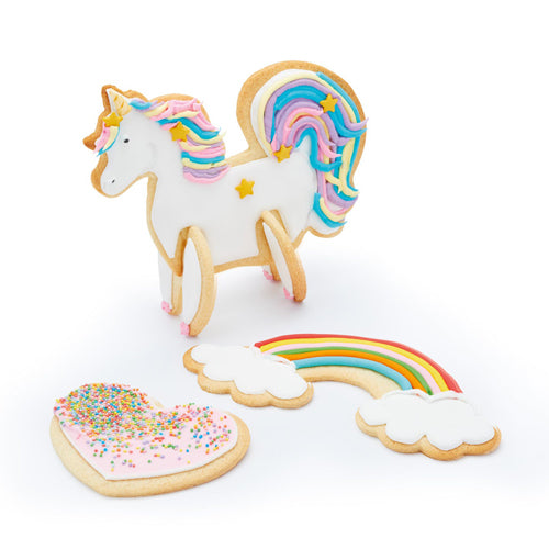 3D Standing Unicorn Cookie Cutter Set (K143)