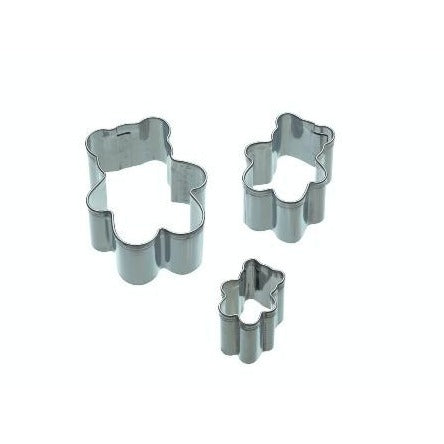 Kitchencraft Fondant Cutters, Set Of 3, Bear (k35e)