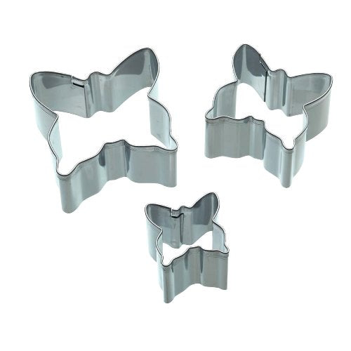 Kitchencraft Fondant Cutters, Set Of 3, Butterfly (k07e)