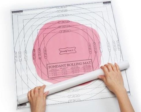 Measure & Roll PVC Icing Mat, 50cm (k53J)