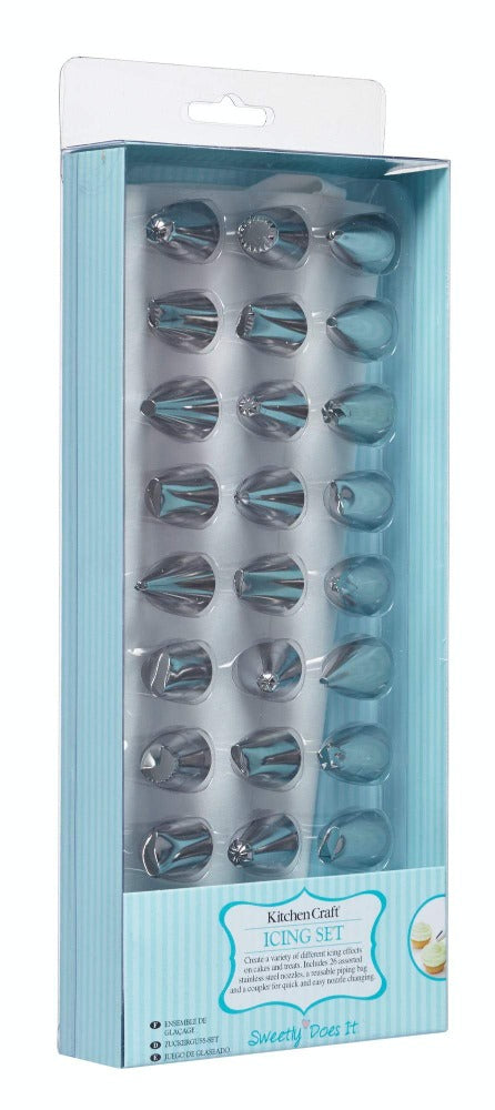 Kitchencraft 28 Piece Icing Set