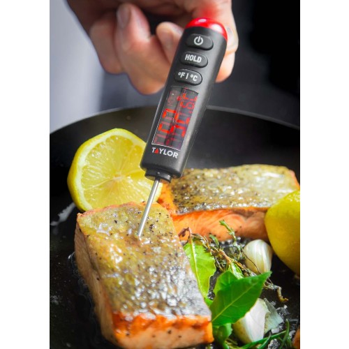Taylor Pro Digital Food Thermometer with Bright LED Display