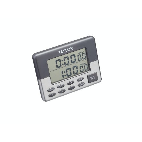 Taylor Pro Stainless Steel Dual Event Digital Timer (k88r)