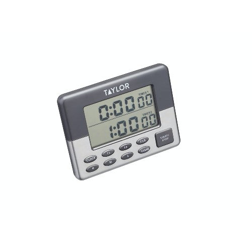 Taylor Pro Stainless Steel Dual Event Digital Timer
