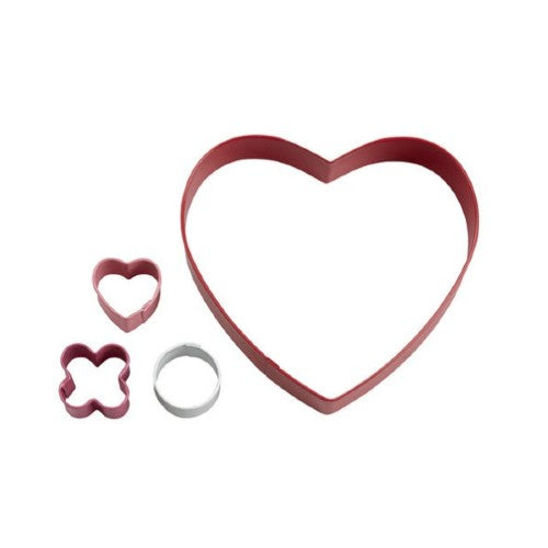 Wilton Love Heart Cookie Cutters, Set Of 4