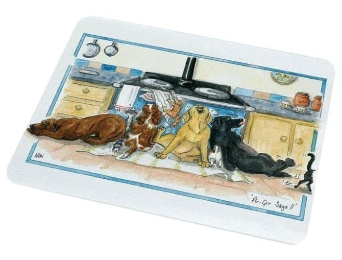 Glass Worktop Saver, Aga Saga, Large, 50cm x 40cm