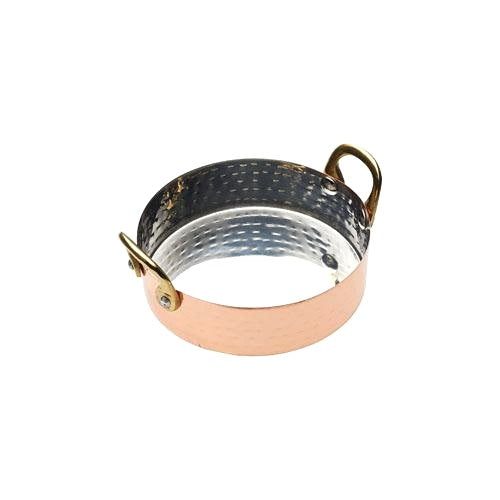 Artesà Copper Mini Serving Pot With Handles, 12cm